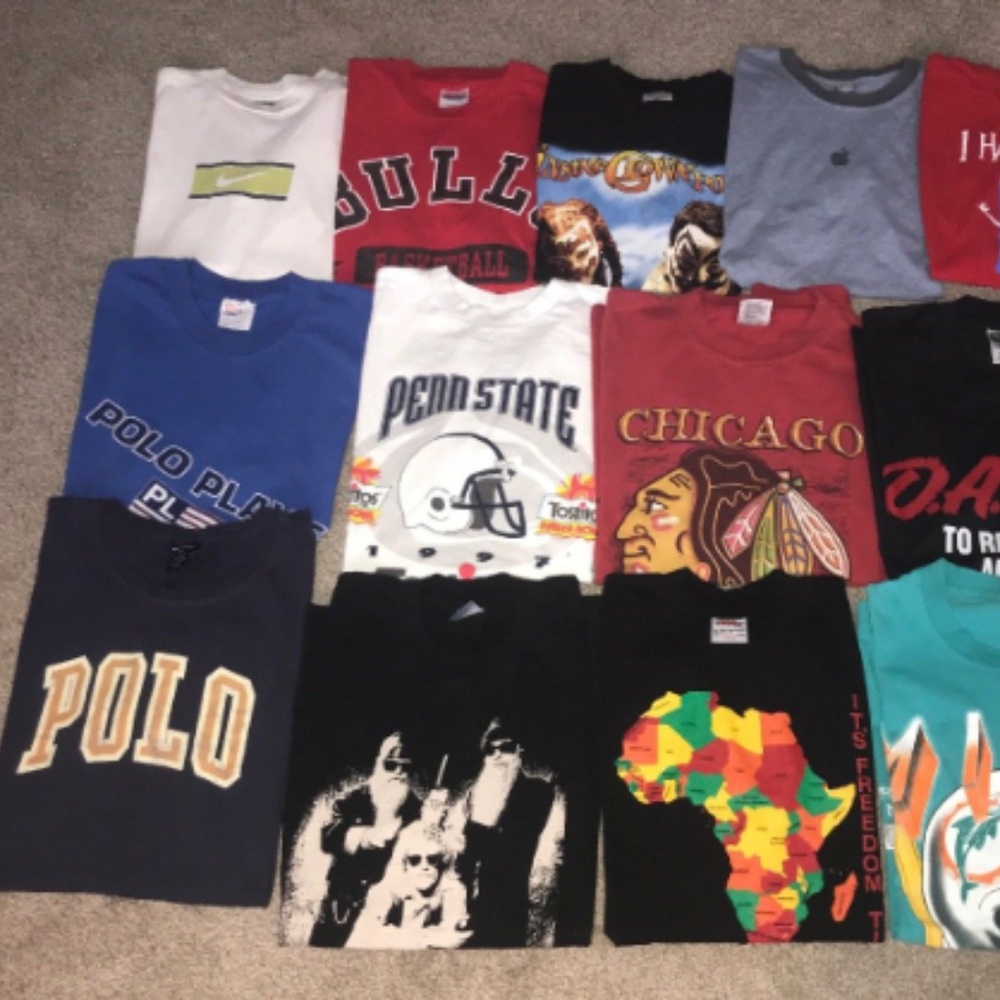 Mystery Vintage Graphic Tee 80s 90s y2k